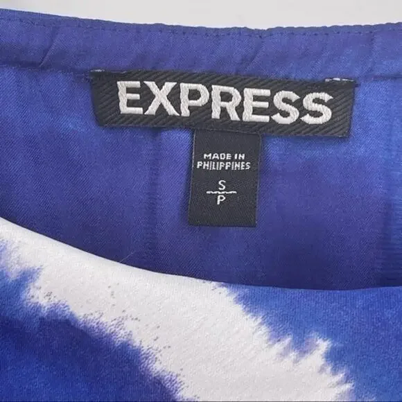 Express Tie Dye Maxi Dress Small S/P - Picture 6 of 8